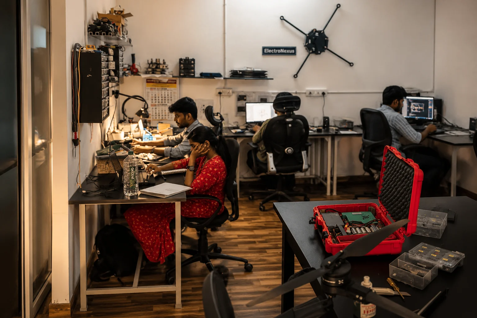 Robotics Team at Work